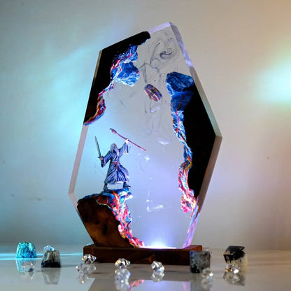 Il Signore degli Anelli - Gandalf Lampada Notturna Artistica con Luce LED - Gadget
