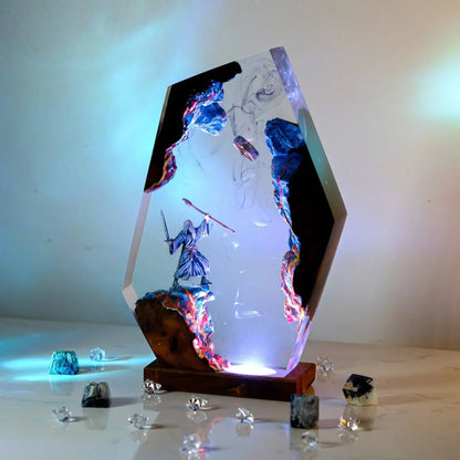 Il Signore degli Anelli - Gandalf Lampada Notturna Artistica con Luce LED - Gadget