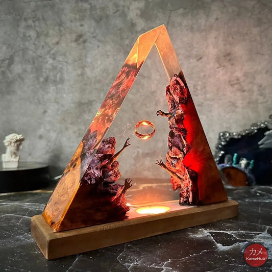 Il Signore degli Anelli - Lampada Notturna Artistica con Luce LED - Gadget