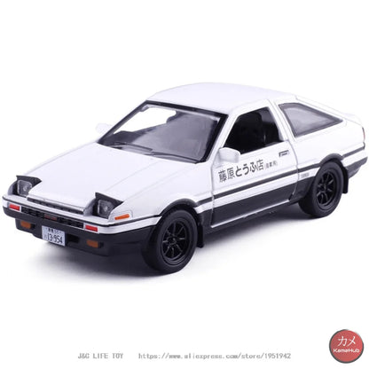 Initial D - Toyota Trueno Ae86 Bianco Gadget