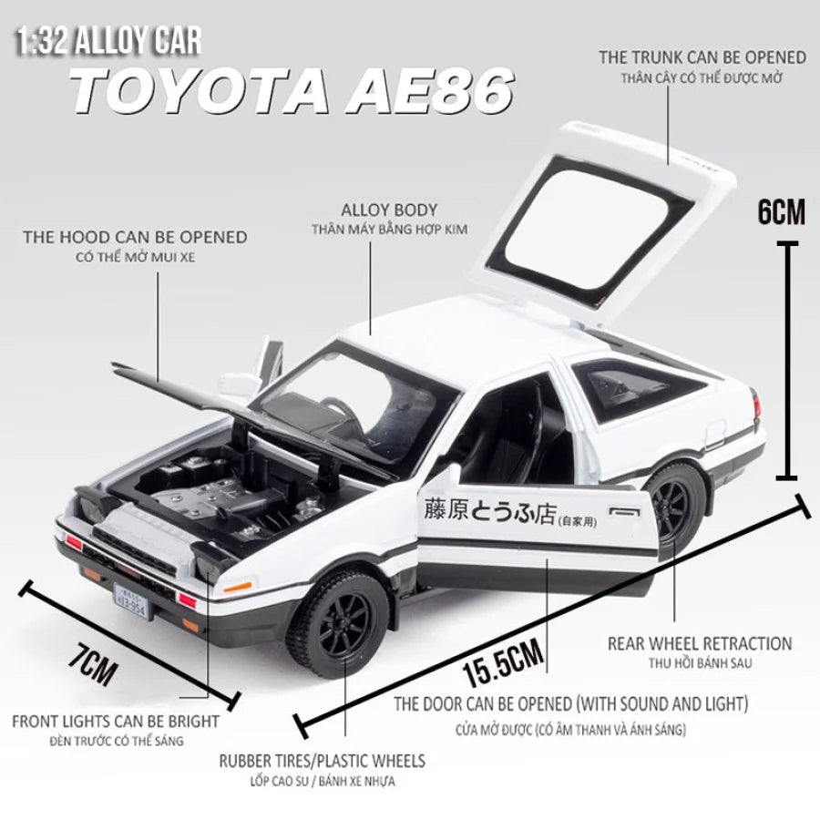 Initial D - Toyota Trueno Ae86 Gadget