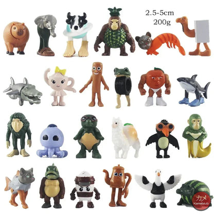 Italian Brainrot - Mini Figure Set 24 Pezzi - Italian Brainrot Set 24 PZ - Action Figure