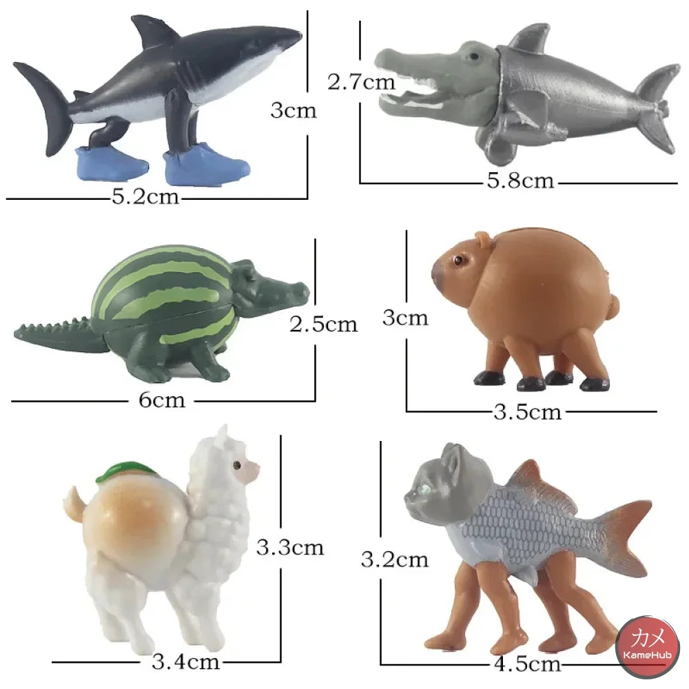 Italian Brainrot - Mini Figure Set 24 Pezzi - Italian Brainrot Set 24 PZ - Action Figure