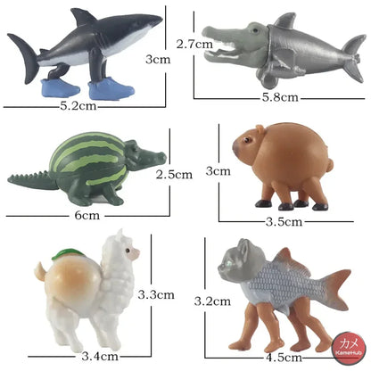 Italian Brainrot - Mini Figure Set 24 Pezzi - Italian Brainrot Set 24 PZ - Action Figure