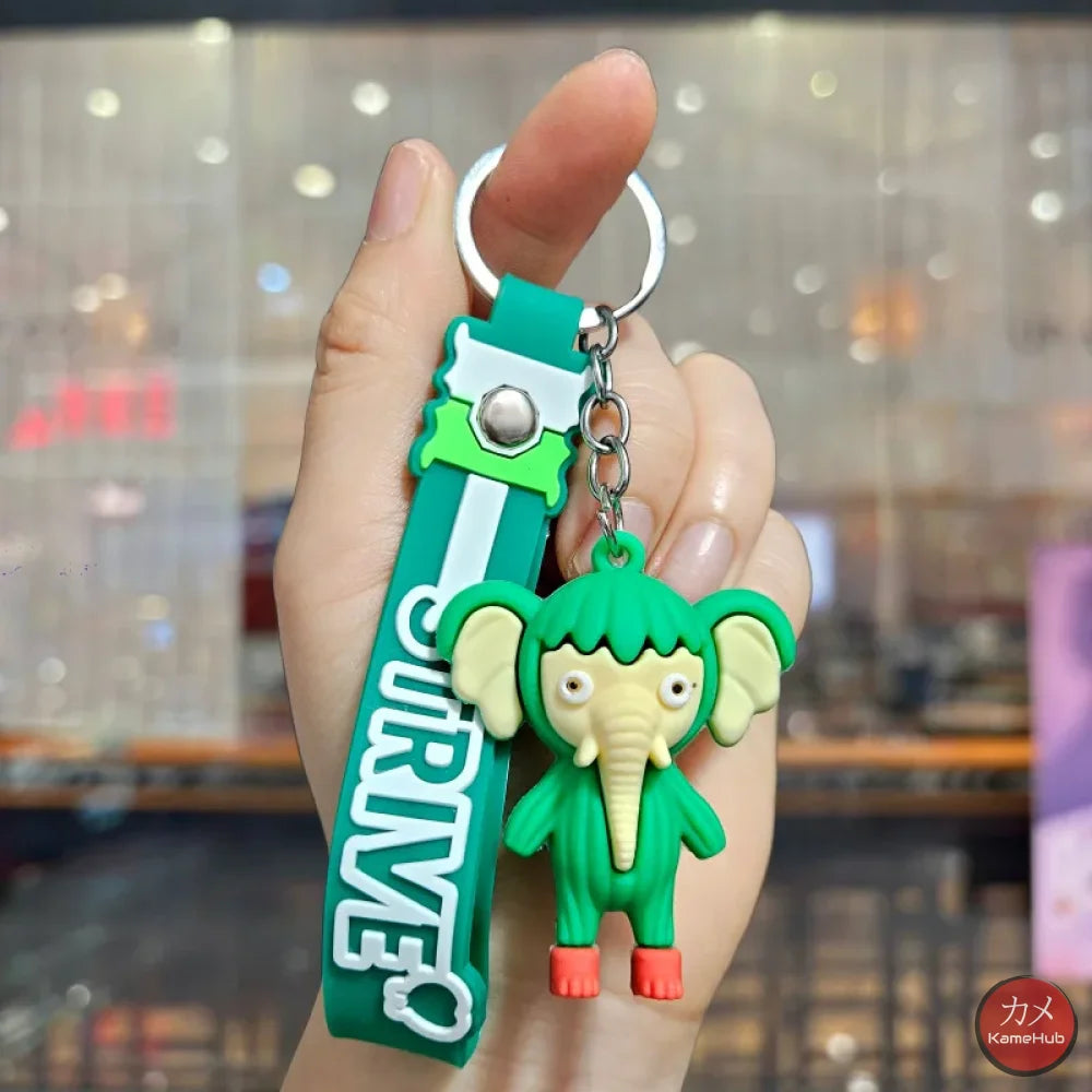 Italian Brainrot - Portachiavi in Silicone - Chimpanzini Bananini - Accessori