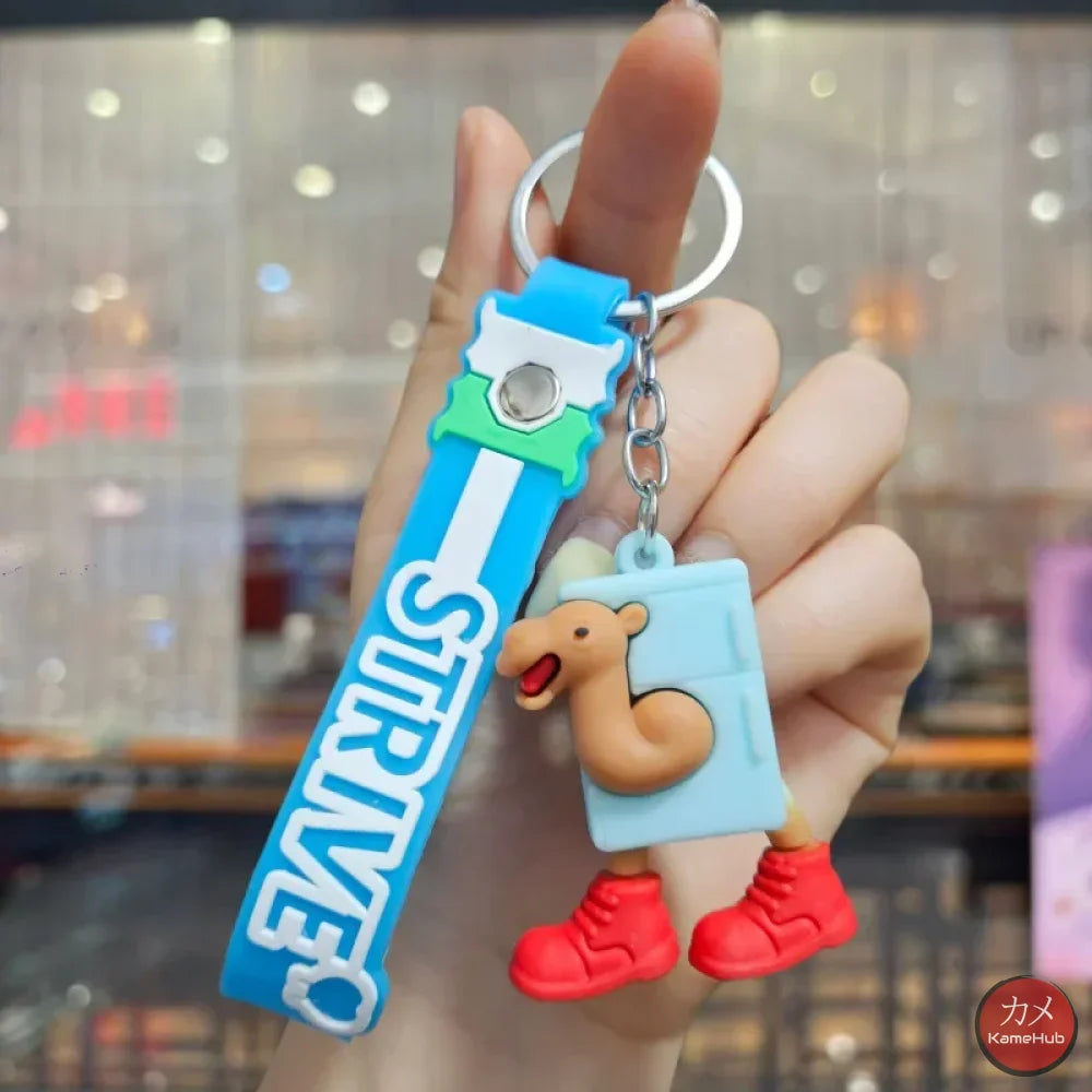 Italian Brainrot - Portachiavi in Silicone - Frigo Camelo - Accessori