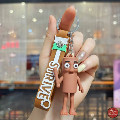 Italian Brainrot - Portachiavi in Silicone - Tung Tung Sahur - Accessori