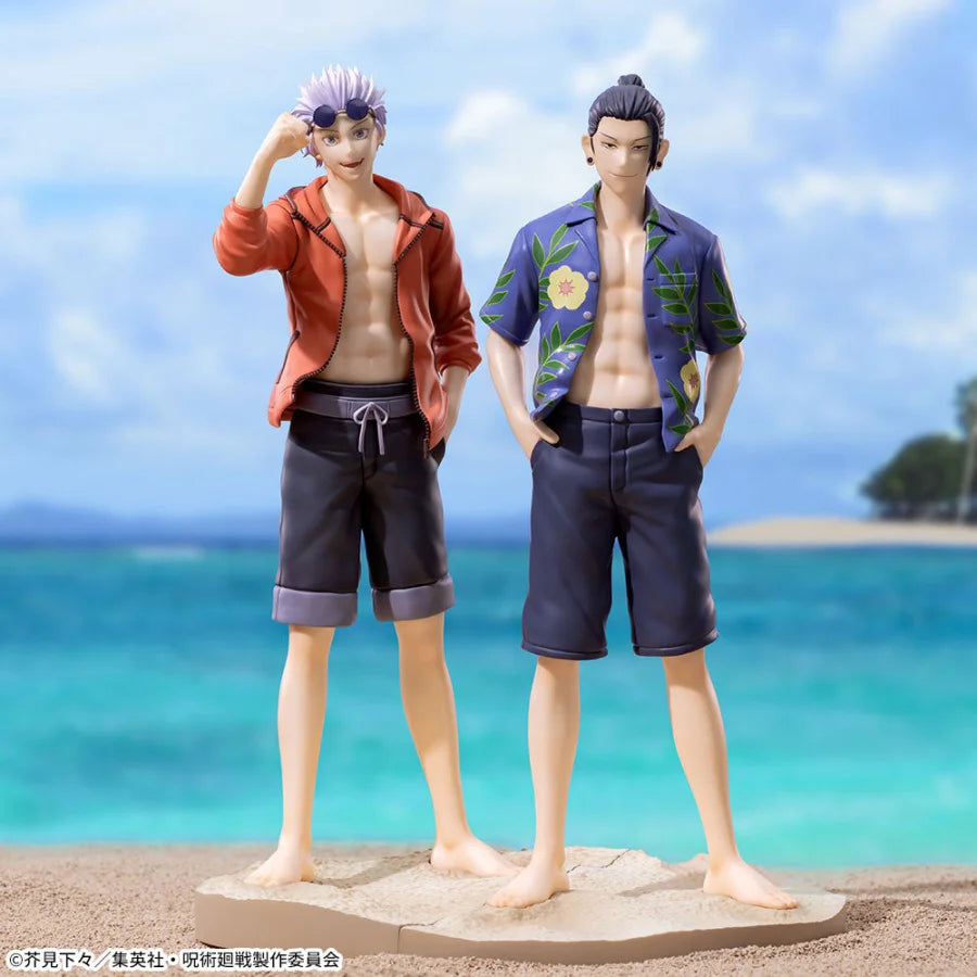 Jujutsu Kaisen 0 - Satoru Gojo E Suguru Geto Kaidama Tamaori Action Figure Sega Luminasta