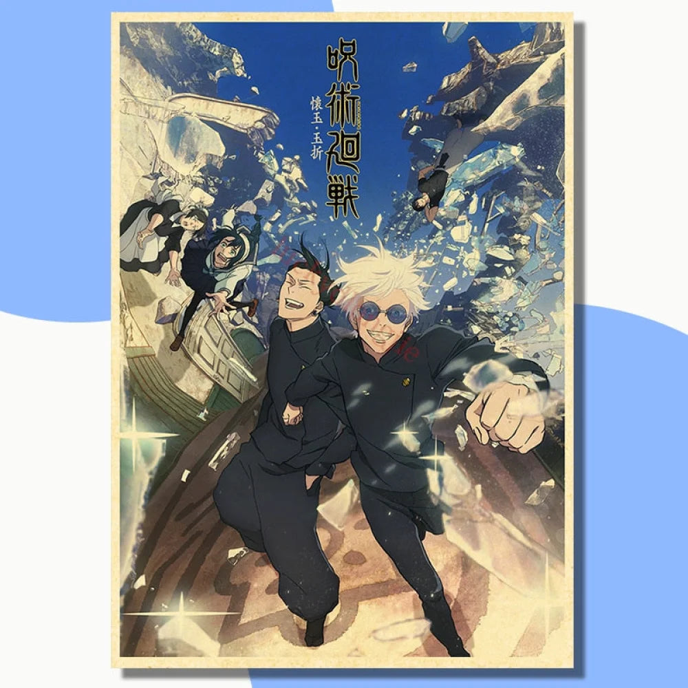 Jujutsu Kaisen - Anime Poster Aesthetic In A3 Hd