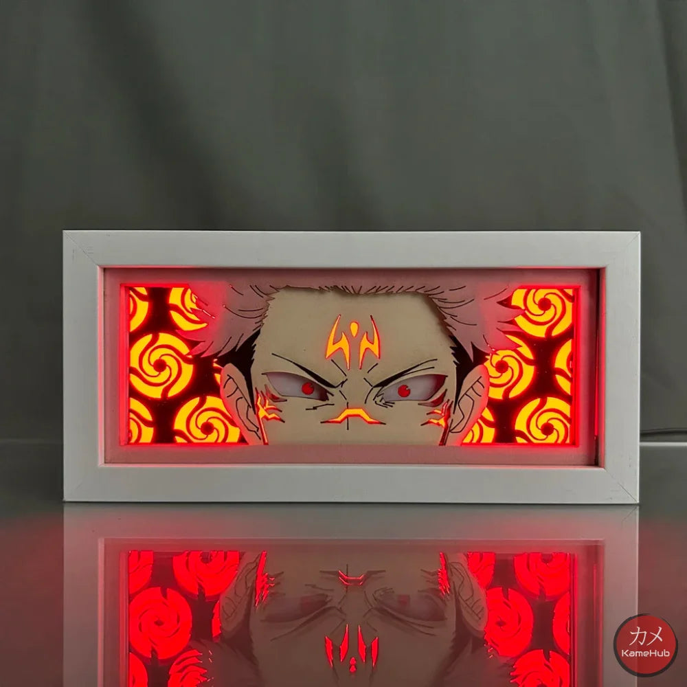 Jujutsu Kaisen - Gojo e Sukuna Light Box 3D con Luce Led Ryomen Sukuna / 1 Colore Predefinito Gadget