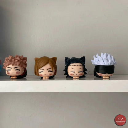 Jujutsu Kaisen - Mini Neko Action Figure 4Pcs Set Completo 4 PCS 5cm Action Figure