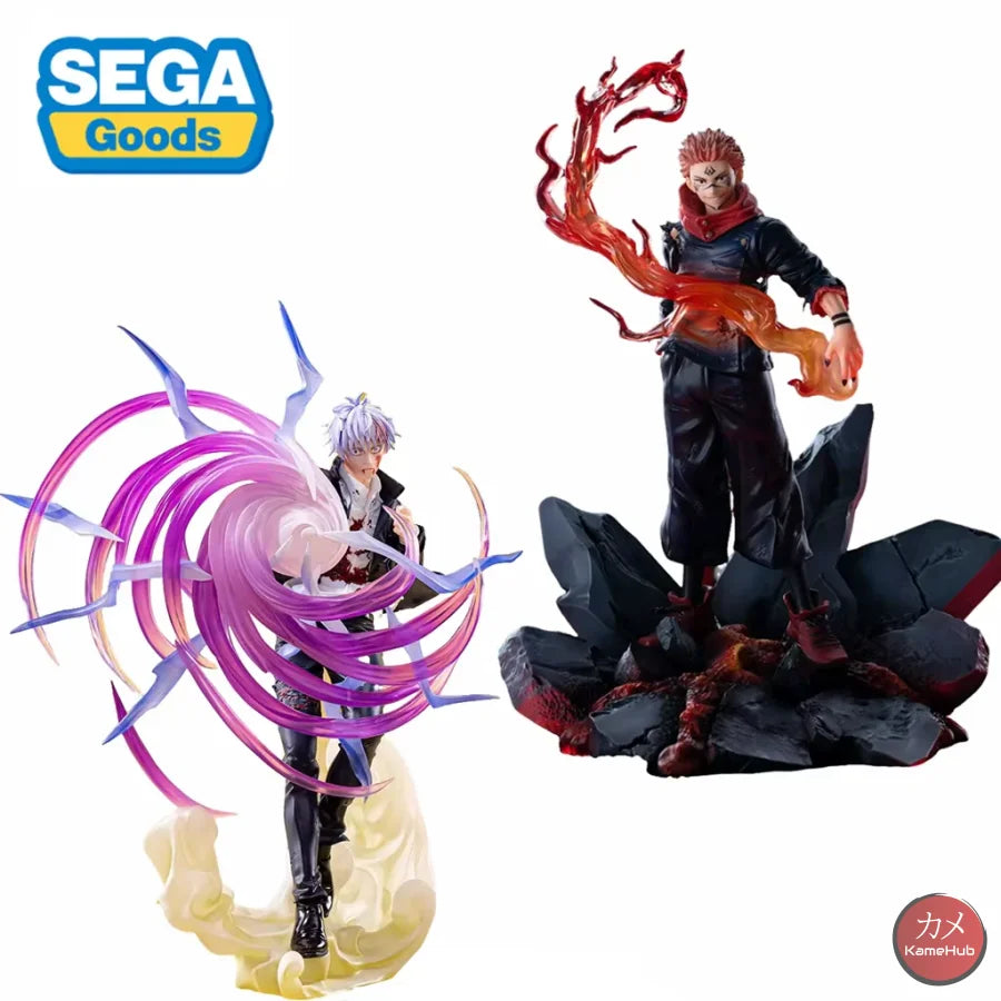 Jujutsu Kaisen - Satoru Gojo E Ryomen Sukuna Action Figure Sega Luminasta