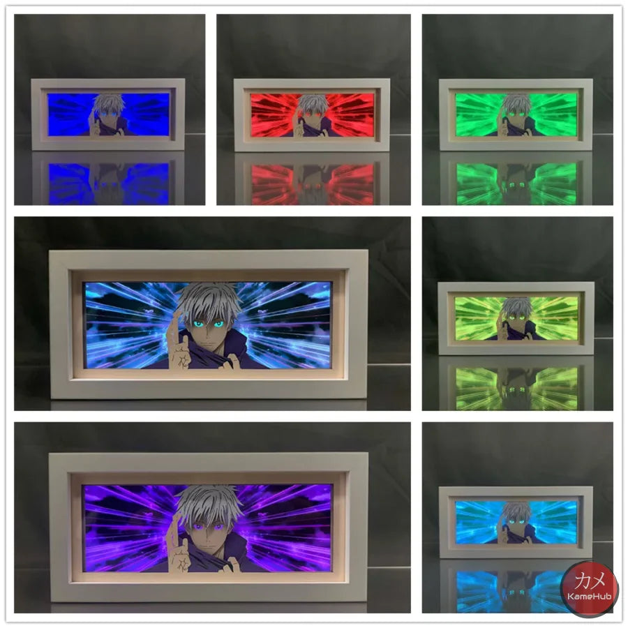 Jujutsu Kaisen - Satoru Gojo Light Box 3D con Luce Led – KameHub