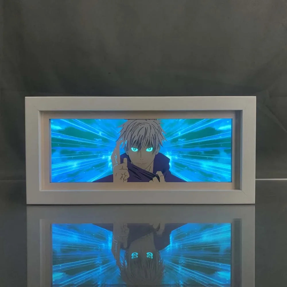 Jujutsu Kaisen - Satoru Gojo Light Box 3D con Luce Led Gadget