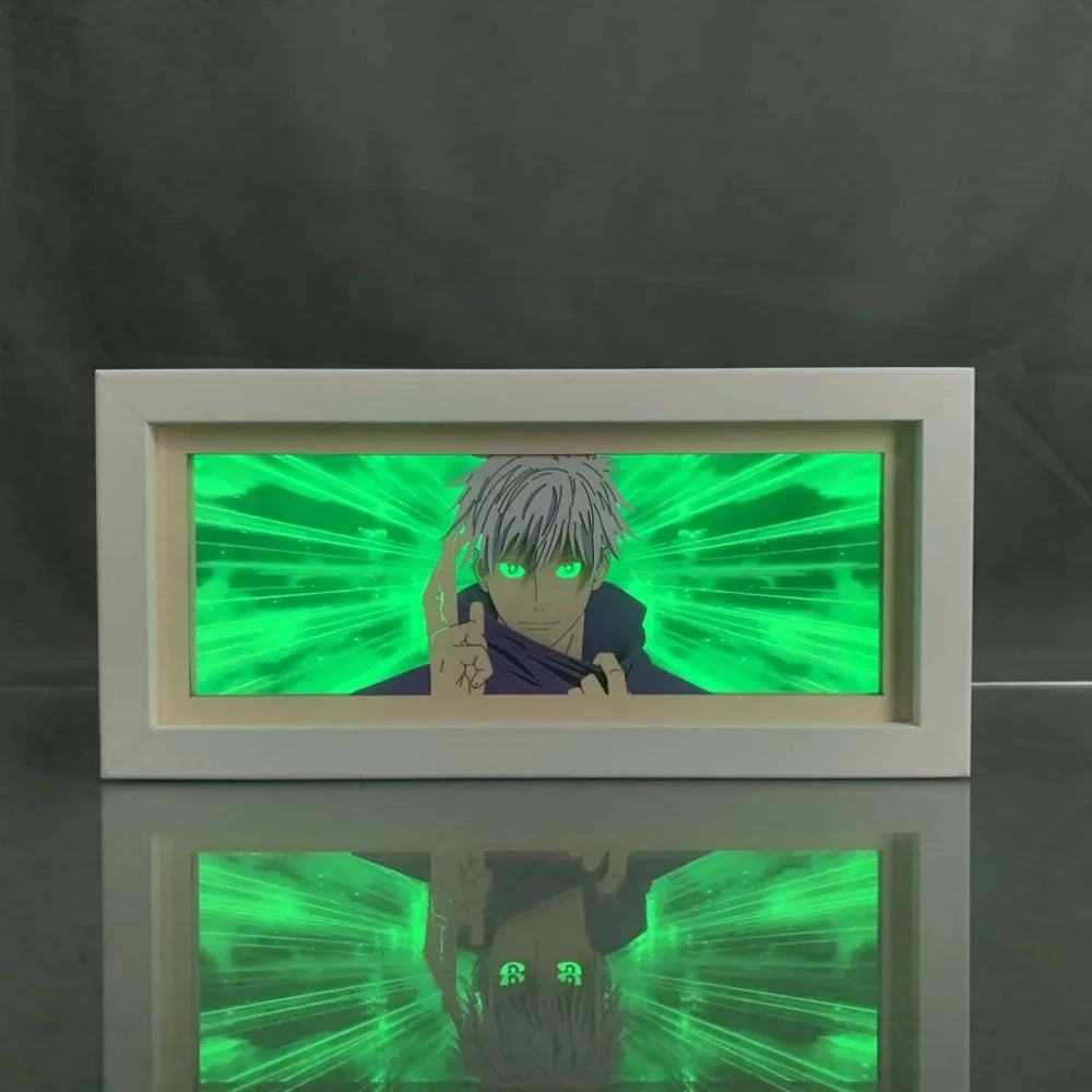 Jujutsu Kaisen - Satoru Gojo Light Box 3D con Luce Led Gadget