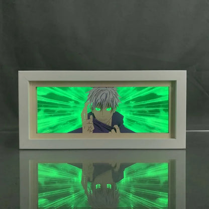 Jujutsu Kaisen - Satoru Gojo Light Box 3D con Luce Led Gadget