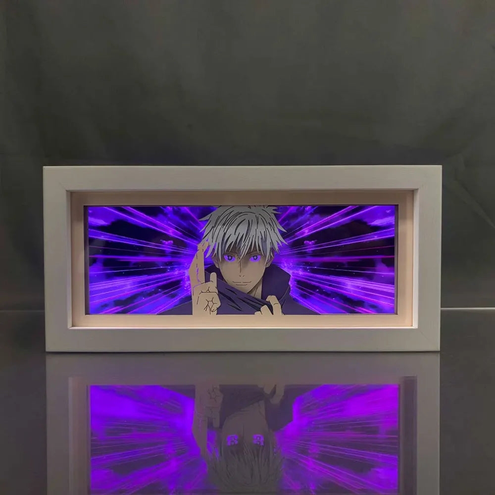 Jujutsu Kaisen - Satoru Gojo Light Box 3D con Luce Led Gadget