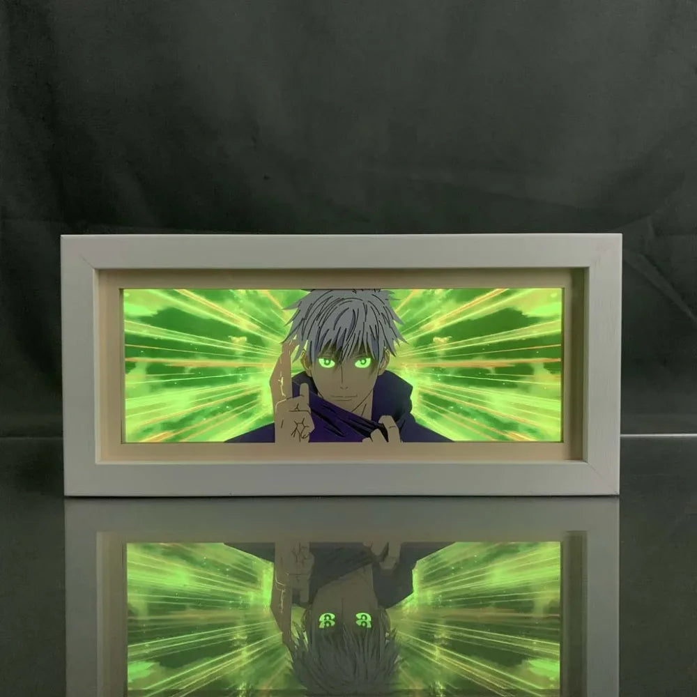 Jujutsu Kaisen - Satoru Gojo Light Box 3D con Luce Led Gadget
