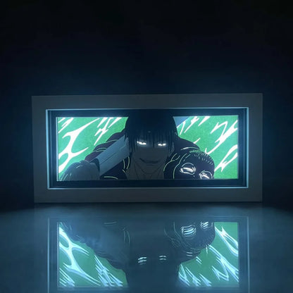 Jujutsu Kaisen - Toji Fushiguro Light Box 3D con Luce Led Gadget