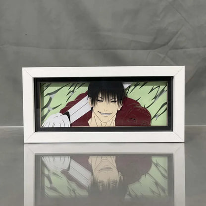 Jujutsu Kaisen - Toji Fushiguro Light Box 3D con Luce Led Gadget