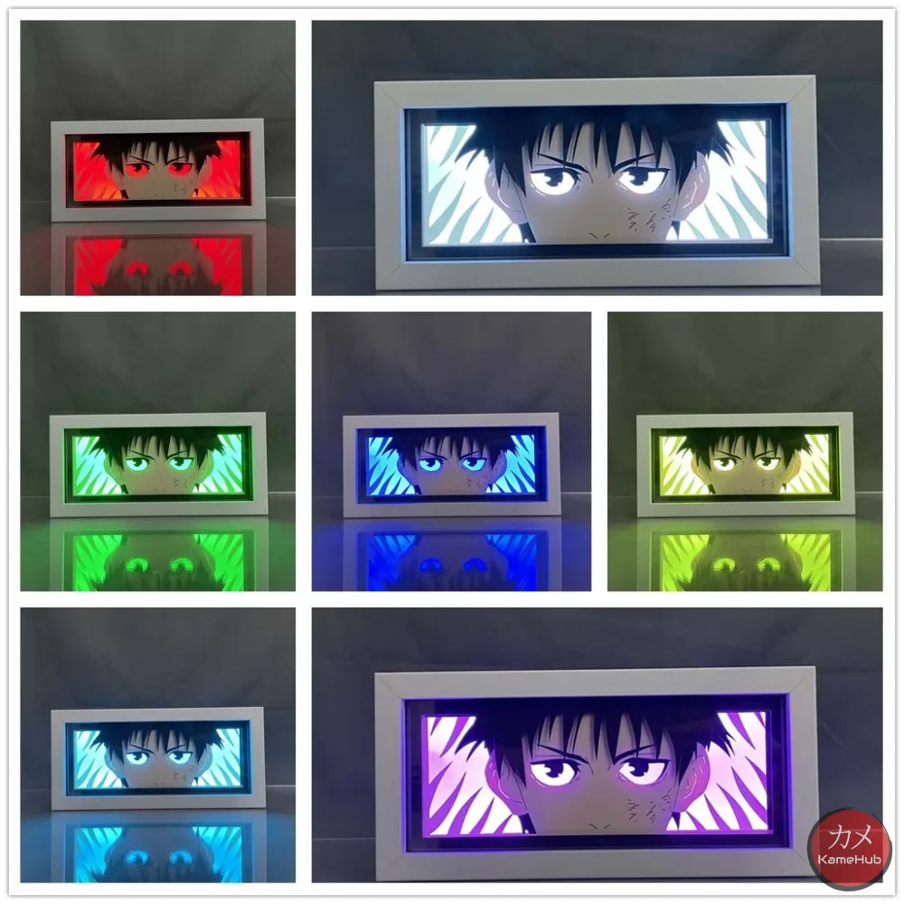Jujutsu Kaisen - Yuta Okkotsu Light Box 3D con Luce Led 16 Colori con Telecomando Gadget