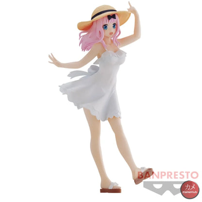 Kaguya Sama: Love Is War - Action Figure Originale Bandai Banpresto Fujiwara Chika 2 18Cm
