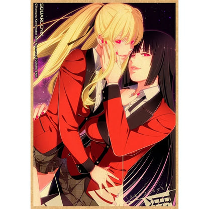 Kakegurui - Anime Poster Aesthetic In A3 Hd