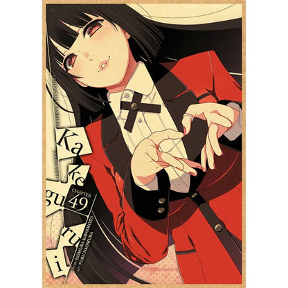 Kakegurui - Anime Poster Aesthetic In A3 Hd