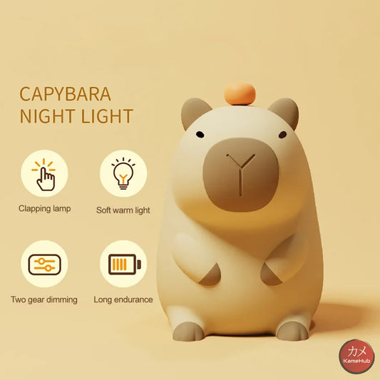 Kamehub Easter Egg - Capybara Morbida Luce Notturna Led Gadget