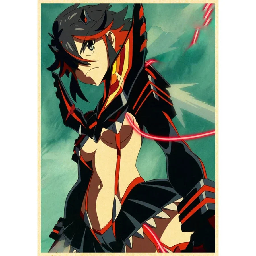 Kill La - Anime Poster Aesthetic In A3 Hd