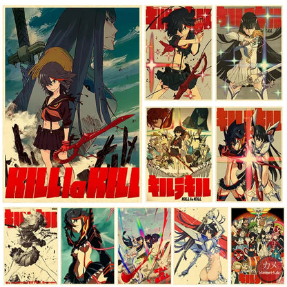 Kill La - Anime Poster Aesthetic In A3 Hd