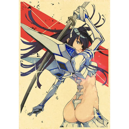 Kill La - Anime Poster Aesthetic In A3 Hd