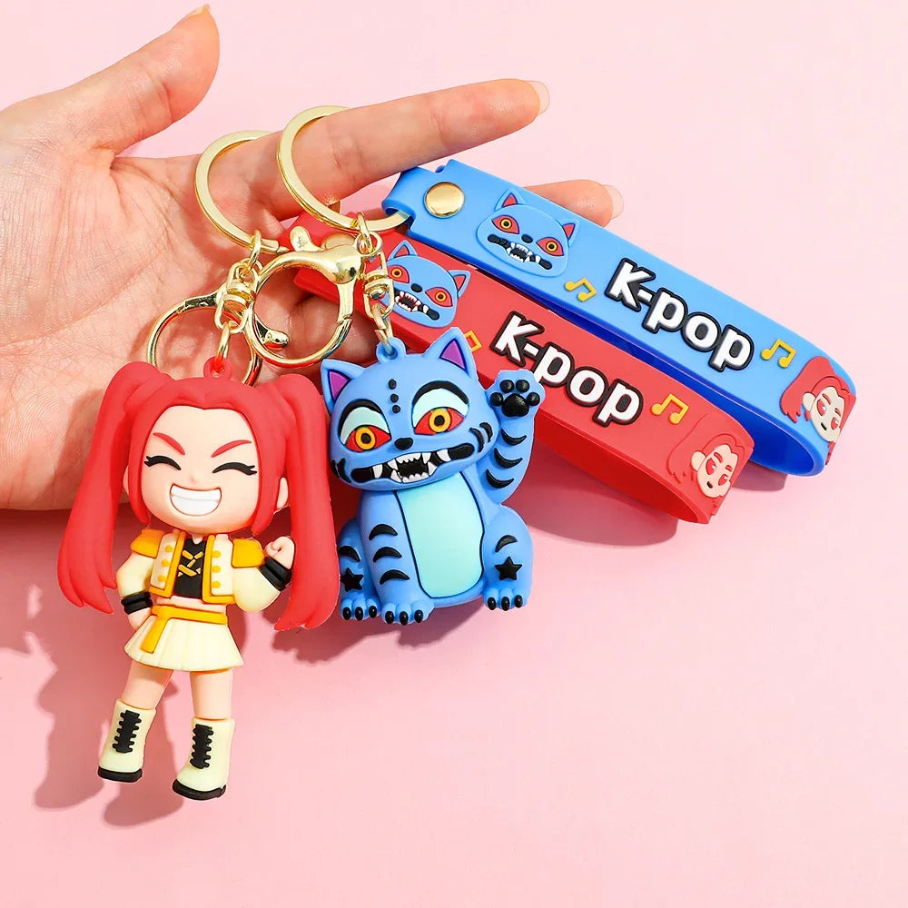 KPop Demon Hunters - Portachiavi in Silicone - Accessori