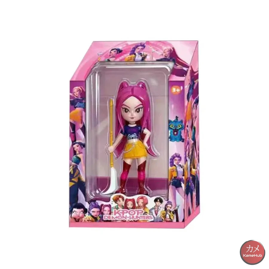 KPop Devil Hunters - Mira Rumi e Zoey Mini Figure - Miro Black - Action Figure