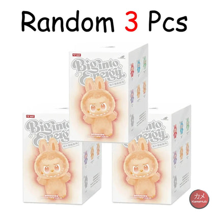 Labubu - Big Into Energy Serie KawaiI V3 - Casuale 3 PZ - Peluches