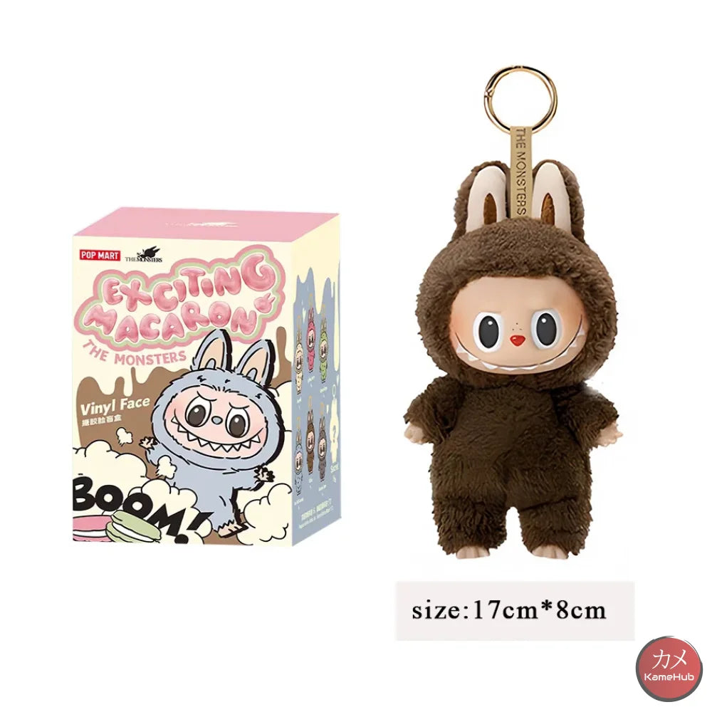 Labubu - Exciting Macaron Serie KawaiI V1 - Chestnut Cocoa - Peluches