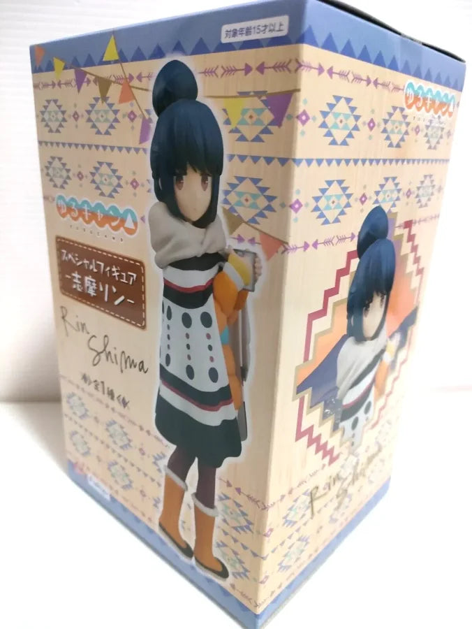 Laid-Back Camp / Yuru △ - Shima Rin E Kagamihara Nadeshiko Action Figure Furyu Special