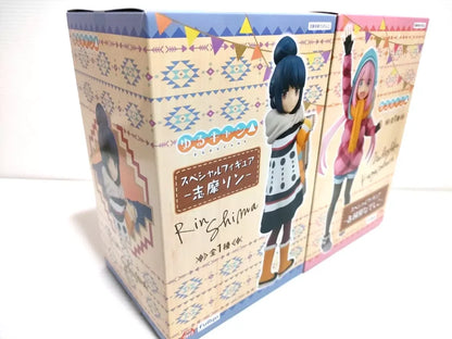 Laid-Back Camp / Yuru △ - Shima Rin E Kagamihara Nadeshiko Action Figure Furyu Special