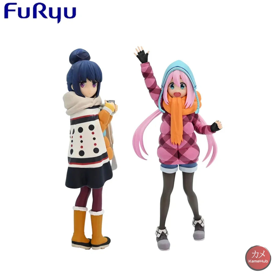 Laid-Back Camp / Yuru △ - Shima Rin E Kagamihara Nadeshiko Action Figure Furyu Special