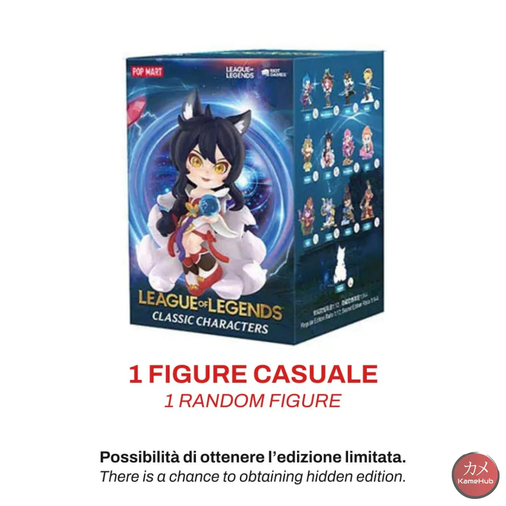 League Of Legends Lol - Action Figure Originali Pop Mart 1 Pz Casuale