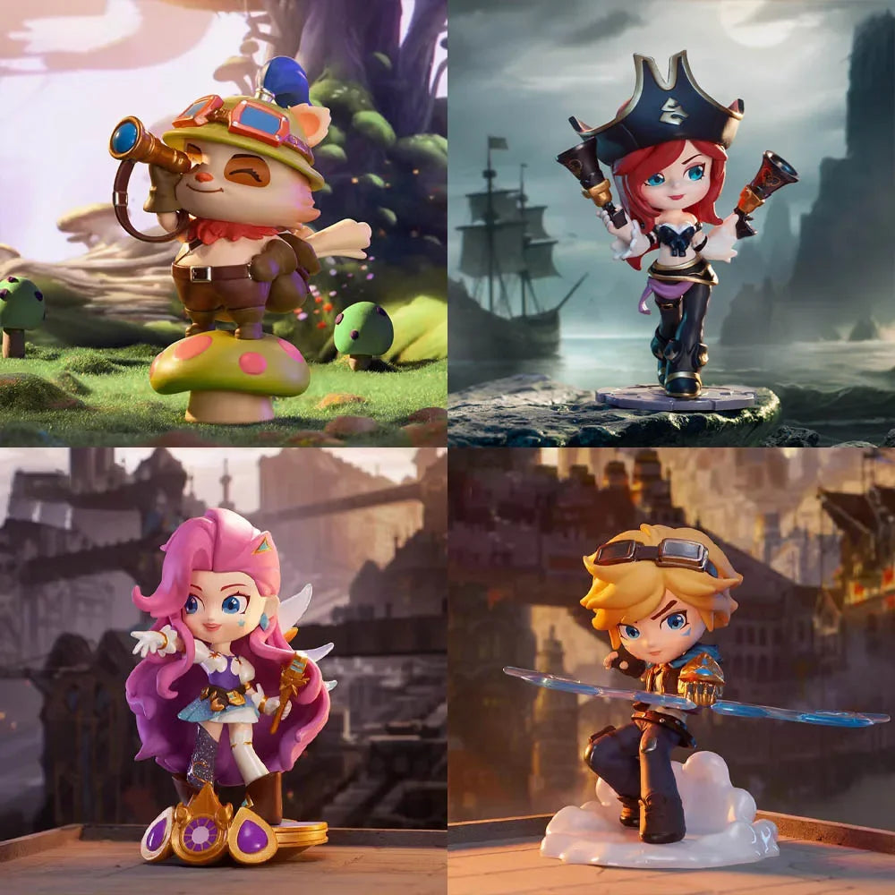 League Of Legends Lol - Action Figure Originali Pop Mart