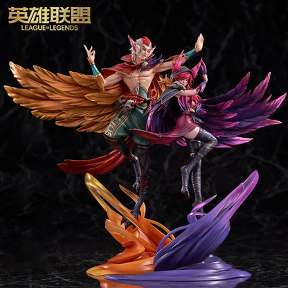 League Of Legends Lol - Rakan E Xayah Action Figure Hobbymax