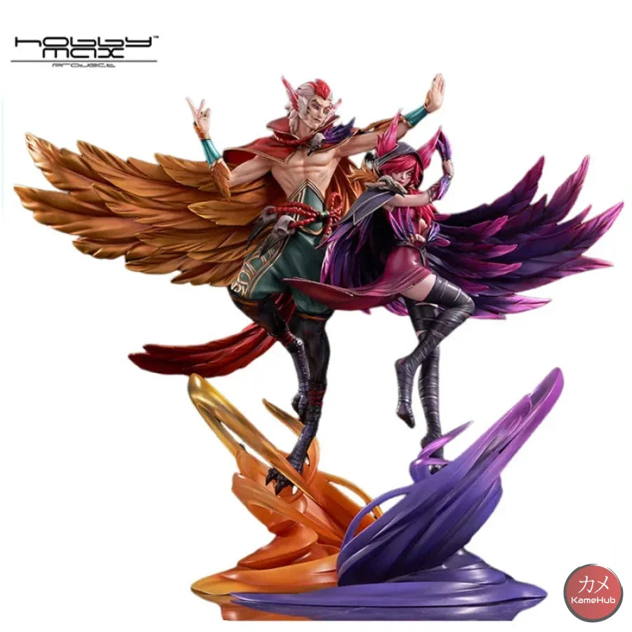 League Of Legends Lol - Rakan E Xayah Action Figure Hobbymax