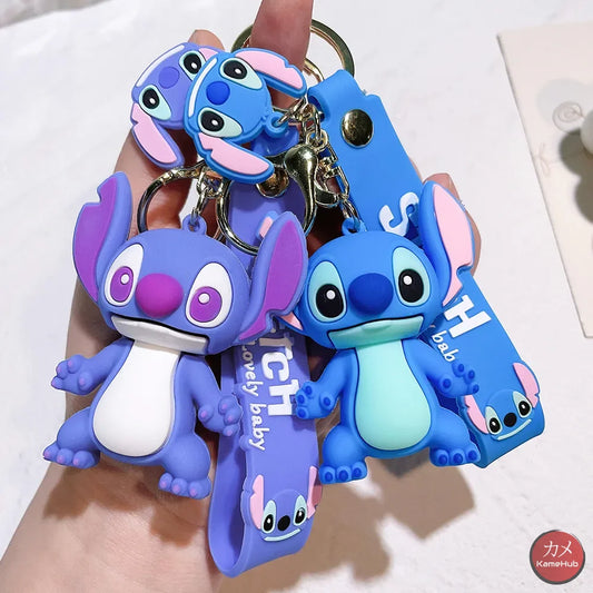Lilo E Stitch - Portachiavi In Silicone Accessori