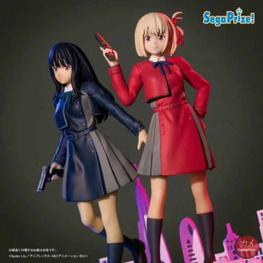 Lycoris Recoil - Nishikigi Chisato E Inoue Takina Action Figure Sega Luminasta