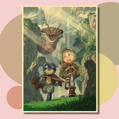 Made In Abyss - Anime Poster Aesthetic A3 Hd