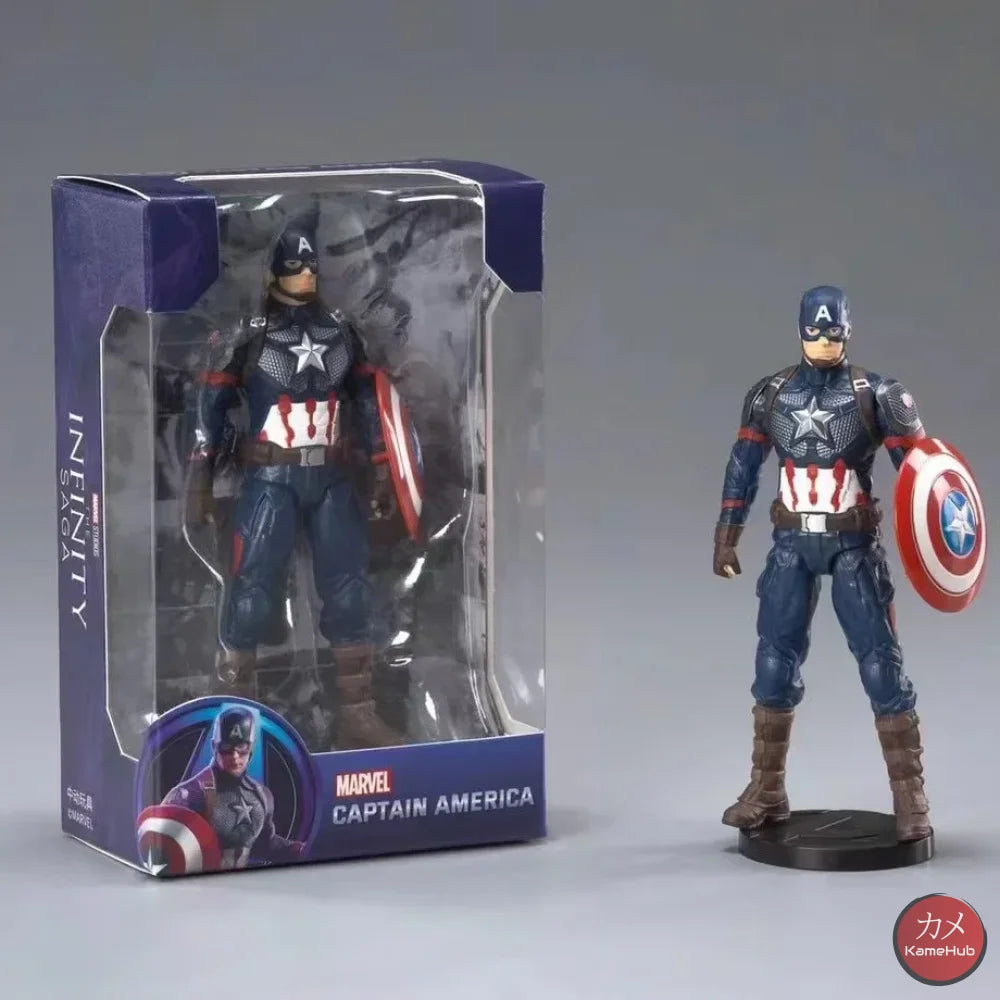 Marvel Avengers - Action Figure ZD Toys - Captain America 10cm - Action Figure