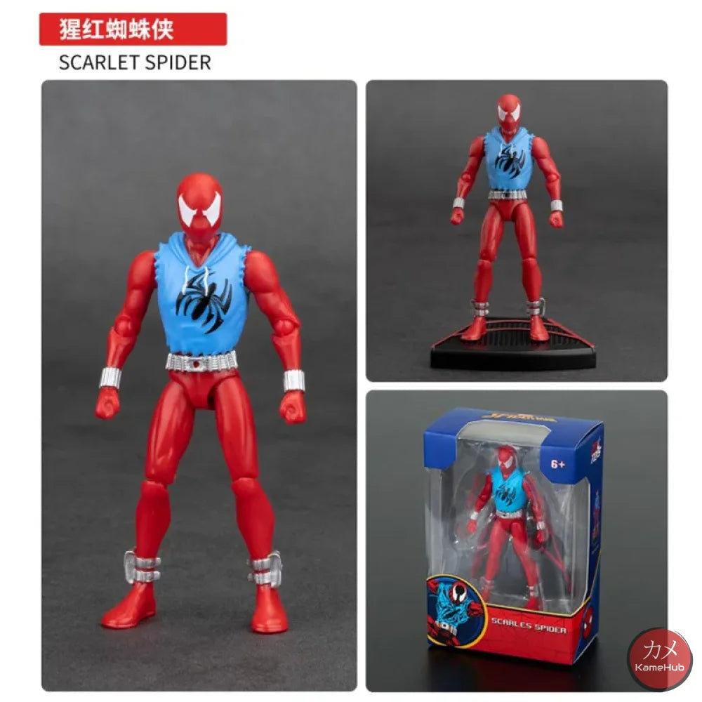 Marvel Avengers - Action Figure ZD Toys - Scarlet Spider 10cm - Action Figure