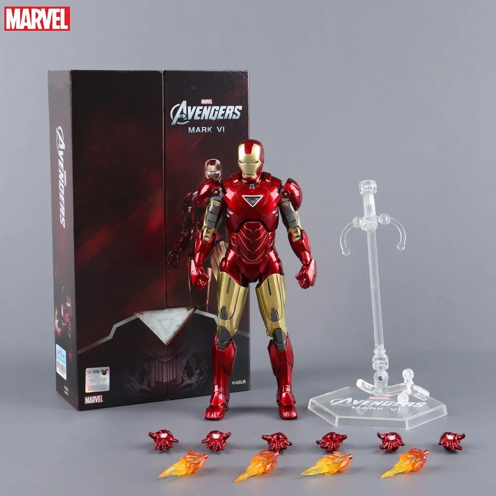 Marvel Comics - Iron Man Tony Stark Armature Mk Originale Zd Toys Action Figure