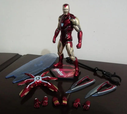 Marvel Comics - Iron Man Tony Stark Armature Mk Originale Zd Toys Action Figure